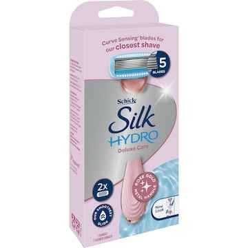 Schick Hydro Silk Deluxe Care Razor With 2 Cartridge Set each