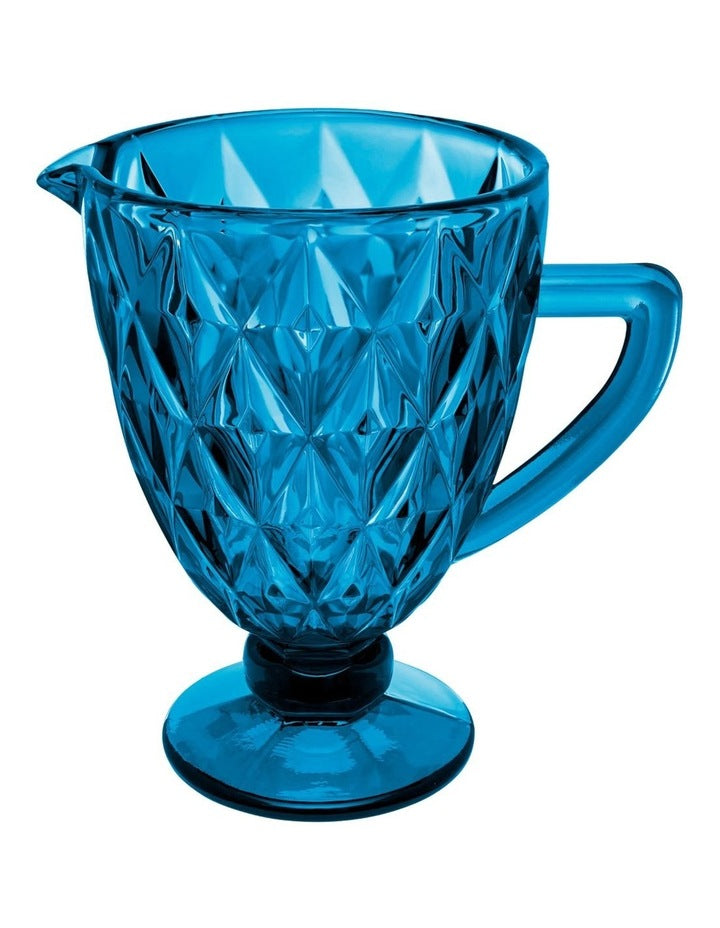 Deanna Glass Jug 1.1L Gift Boxed in Blue