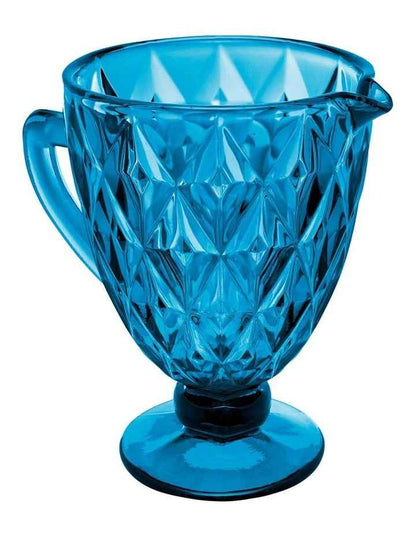 Deanna Glass Jug 1.1L Gift Boxed in Blue
