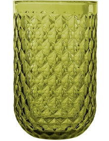 Caterina Highball Glass 4 Pieces Gift Boxed in Green