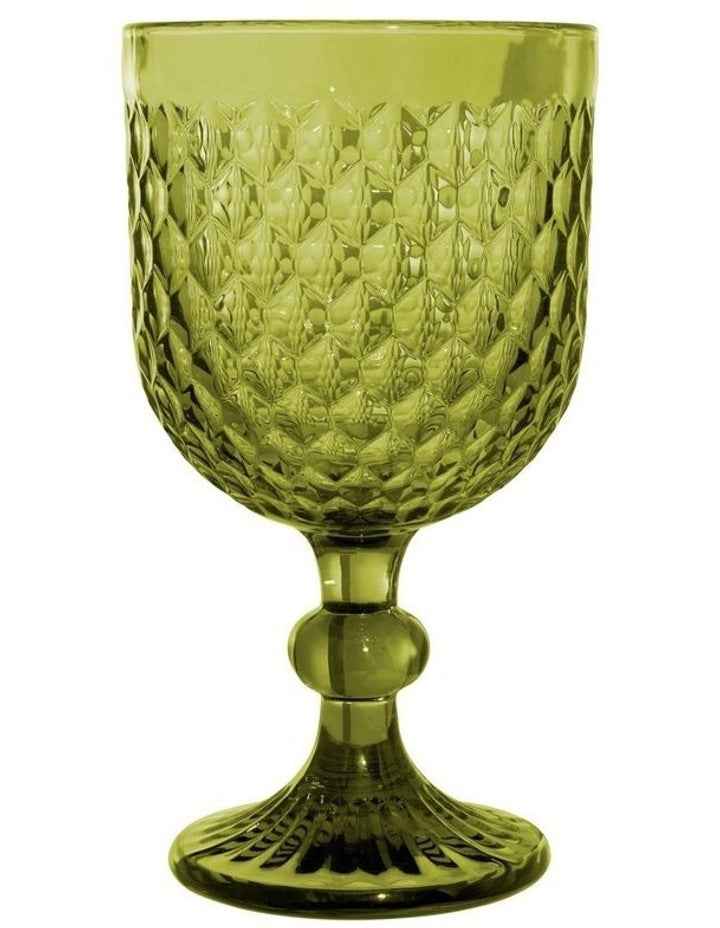 Caterina Wine Glass 4 Pieces Gift Boxed in Green