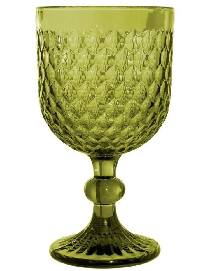 Caterina Wine Glass 4 Pieces Gift Boxed in Green