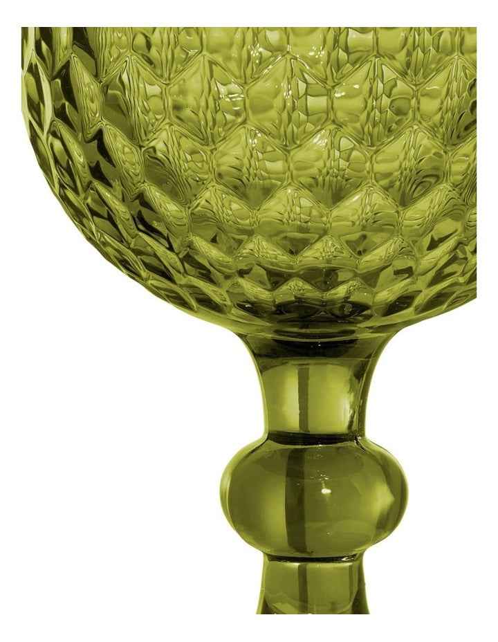 Caterina Wine Glass 4 Pieces Gift Boxed in Green