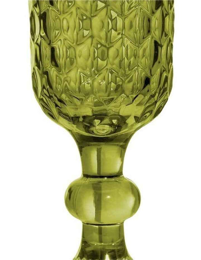 Caterina Champagne Flute 4 Pieces Gift Boxed in Green