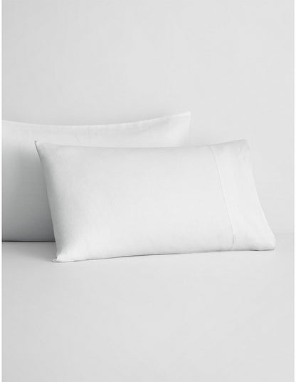 ABBOTSON KING PILLOWCASE IN WHITE