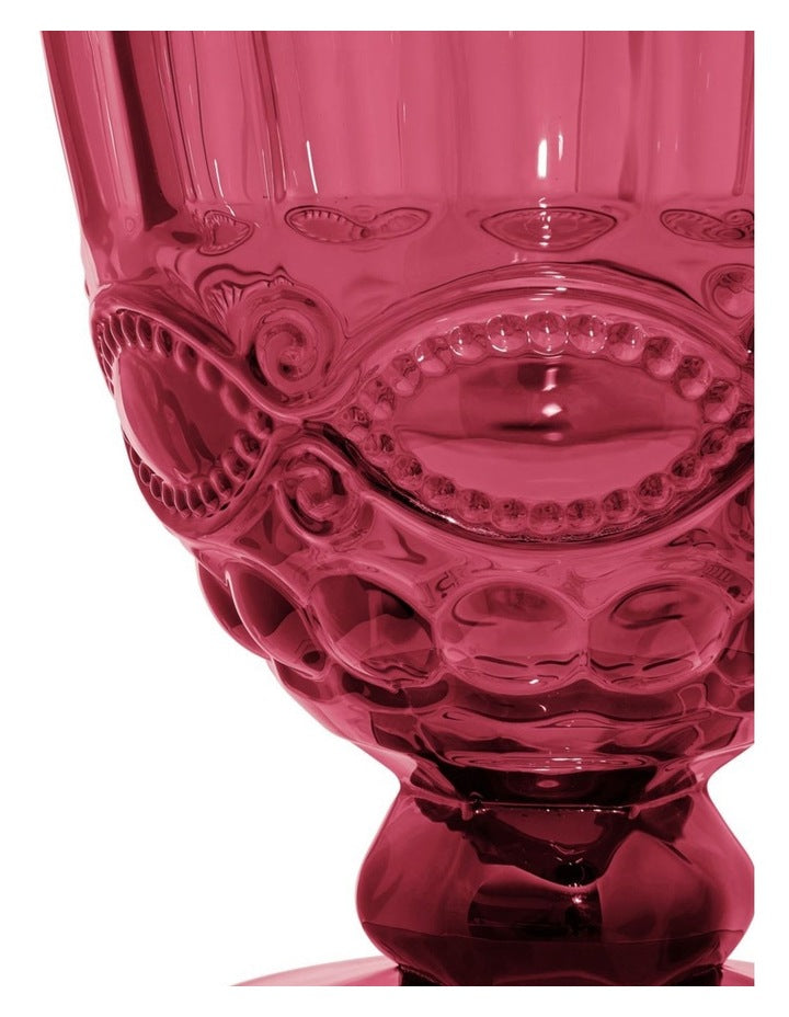 Gabriella Glass Jug 1.1L Gift Boxed in Pink