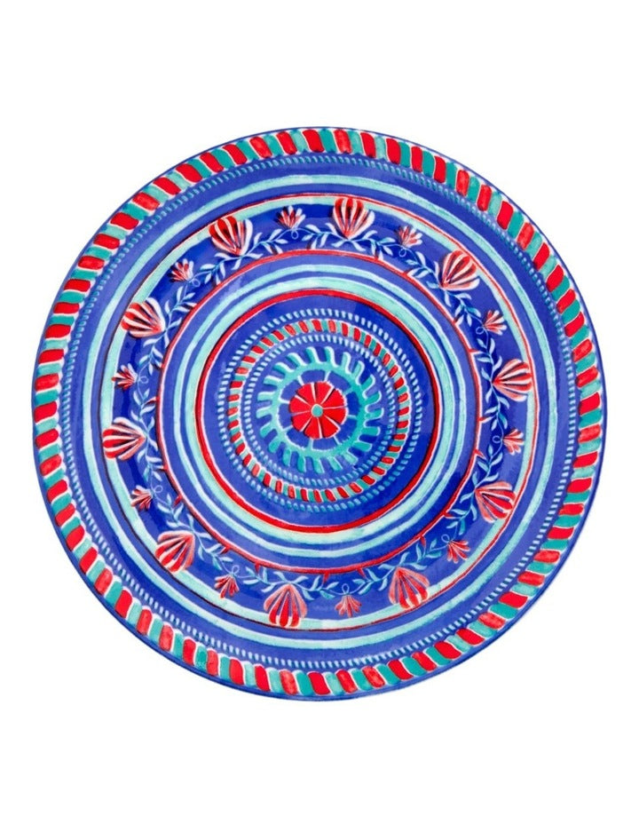 Amalfi Coupe Side Plate 20cm in Blue