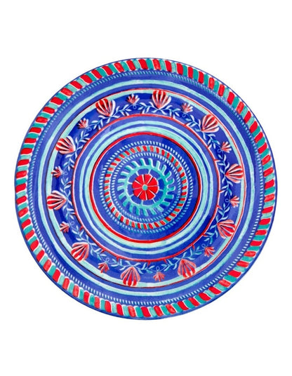 Amalfi Coupe Side Plate 20cm in Blue