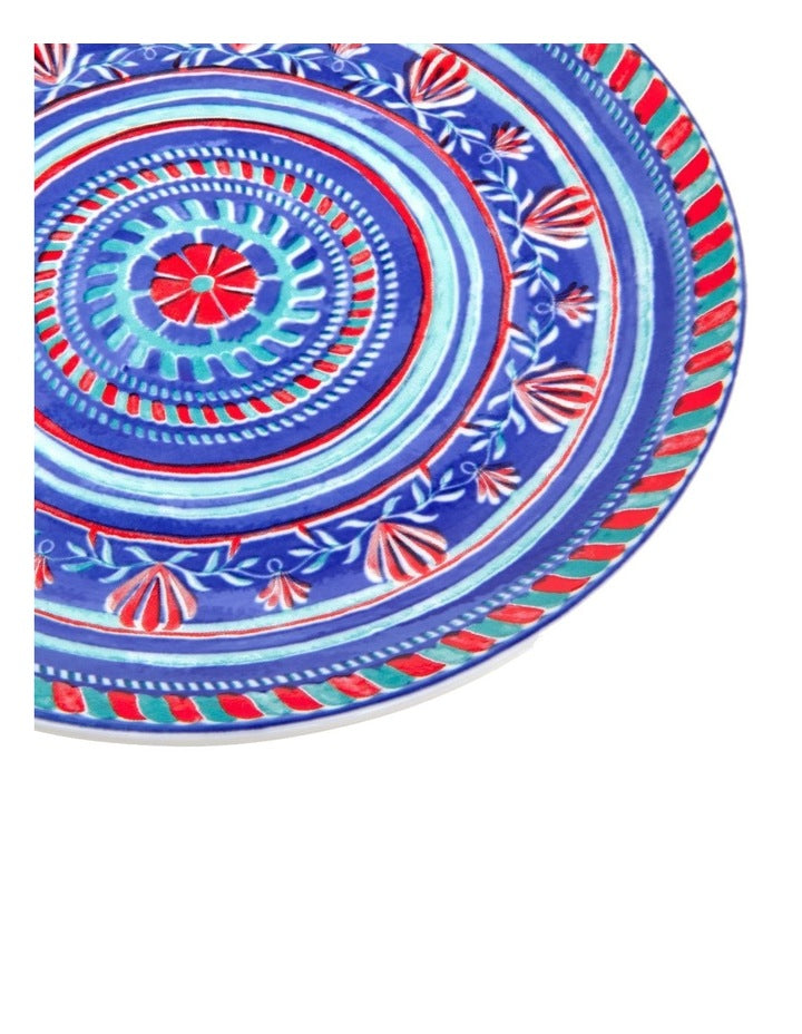 Amalfi Coupe Side Plate 20cm in Blue