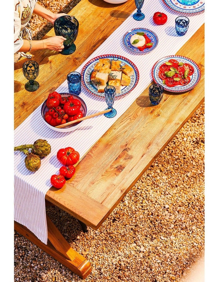 Amalfi Coupe Side Plate 20cm in Blue