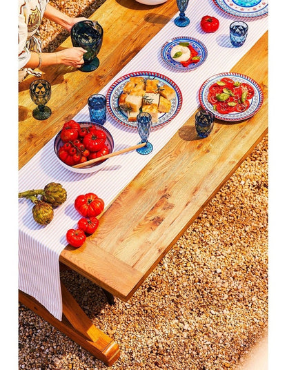 Amalfi Coupe Side Plate 20cm in Blue