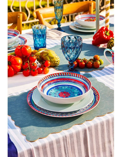 Amalfi Coupe Bowl 20cm in Blue