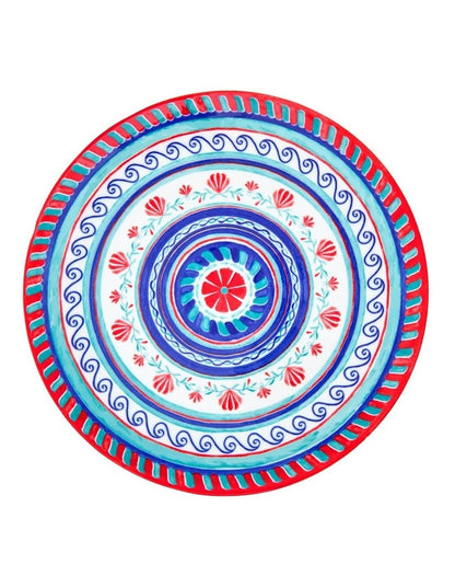 Amalfi Coupe Dinner Plate 27cm in Blue
