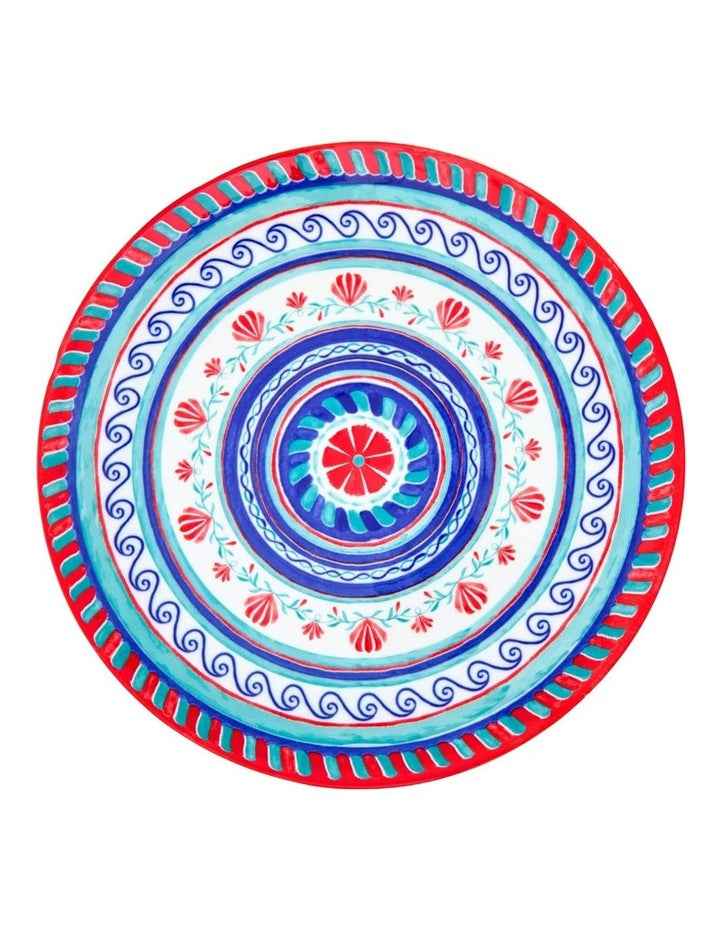 Amalfi Coupe Dinner Set of 12 Piece in Blue