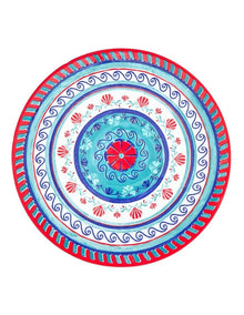 Amalfi Round Platter 33cm in Multi