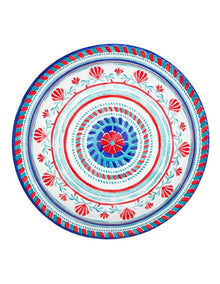 Amalfi Serving Bowl 25x8cm in Multi