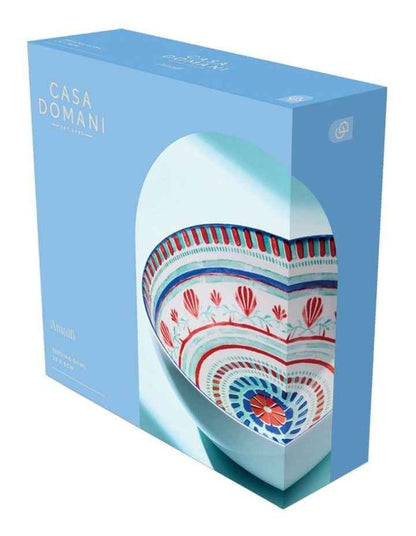 Amalfi Serving Bowl 25x8cm in Multi