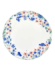 Dolce Vita Scallop Dinner Plate 27cm in White