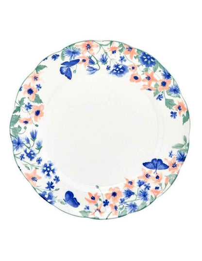 Dolce Vita Scallop Dinner Plate 27cm in White