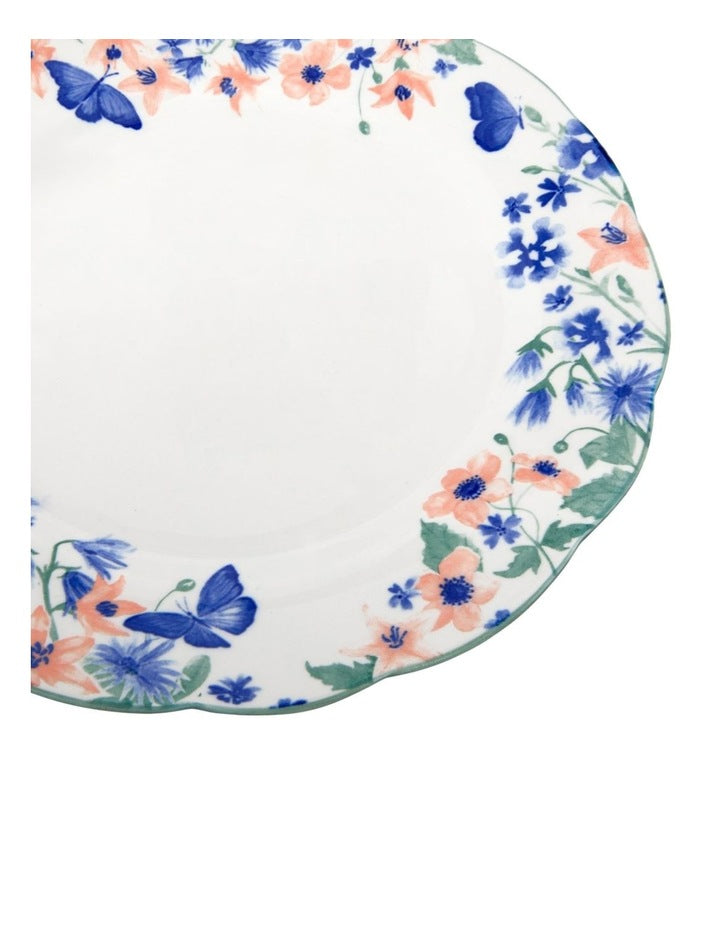 Dolce Vita Scallop Dinner Plate 27cm in White