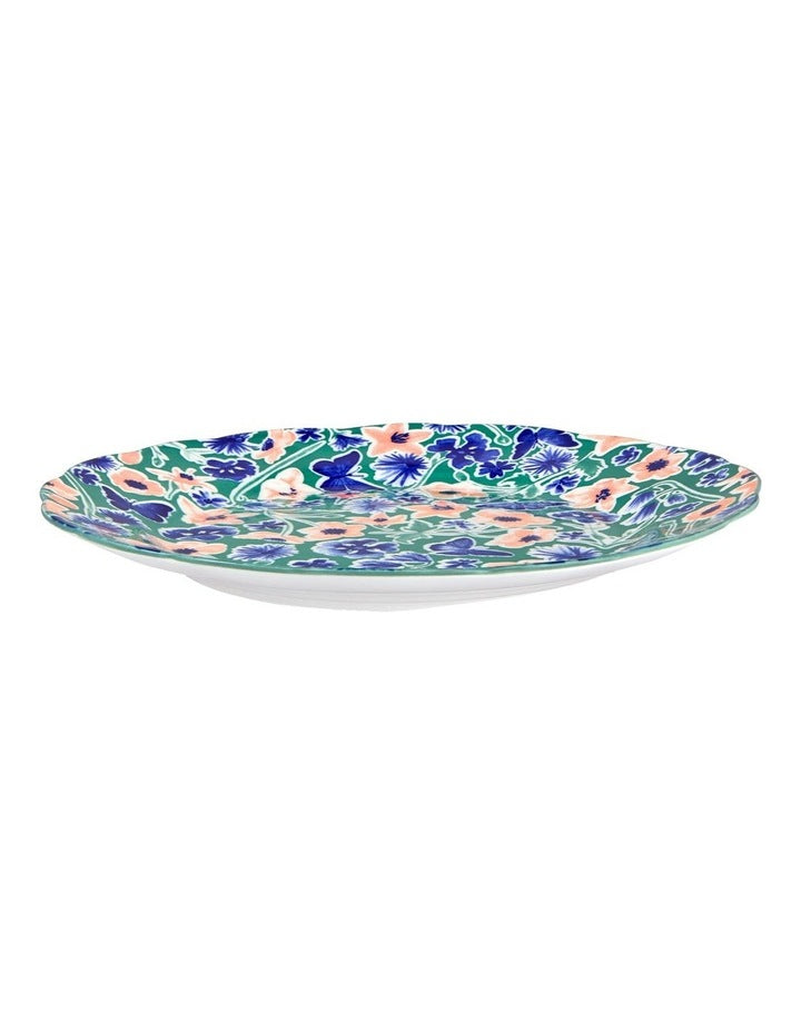 Dolce Vita Round Scallop Platter 33cm Gift Boxed in Multi