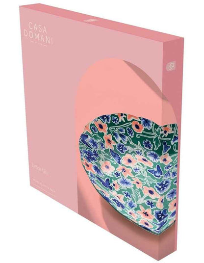 Dolce Vita Round Scallop Platter 33cm Gift Boxed in Multi