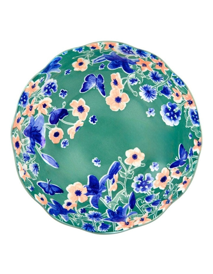 Dolce Vita Scallop Serving Bowl 25x8cm Gift Boxed in Multi