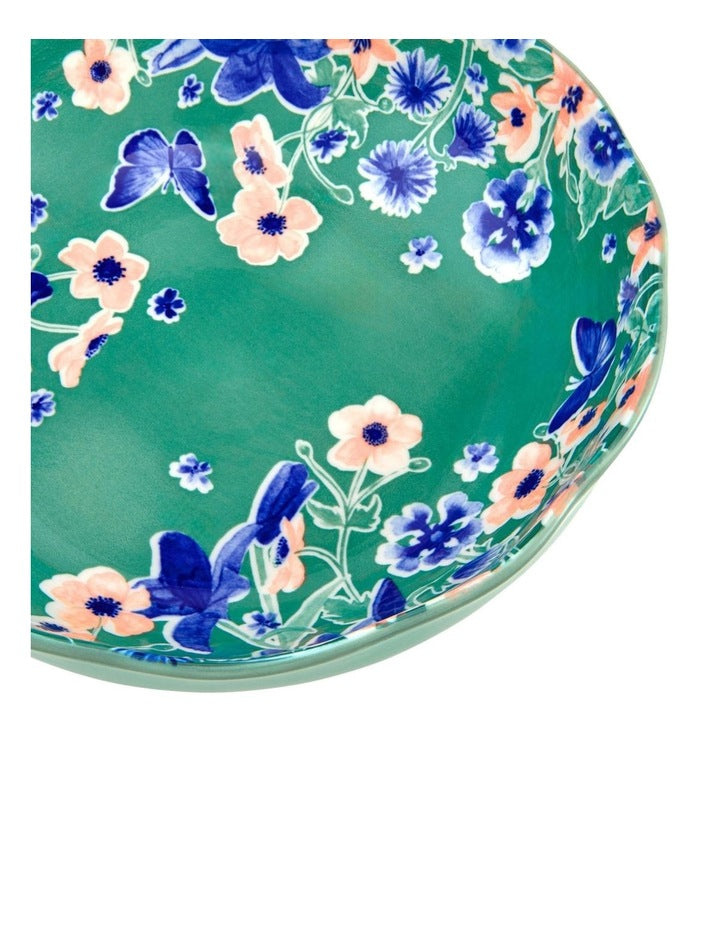 Dolce Vita Scallop Serving Bowl 25x8cm Gift Boxed in Multi
