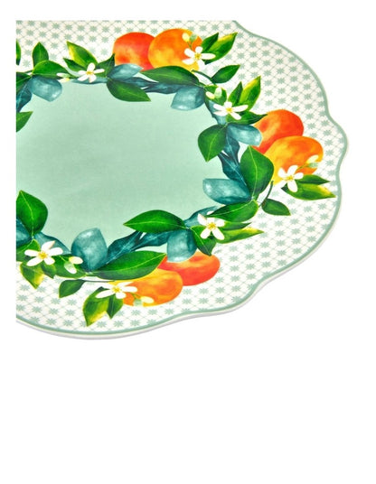 Jardino Scallop Rim Side Plate 19cm in Green
