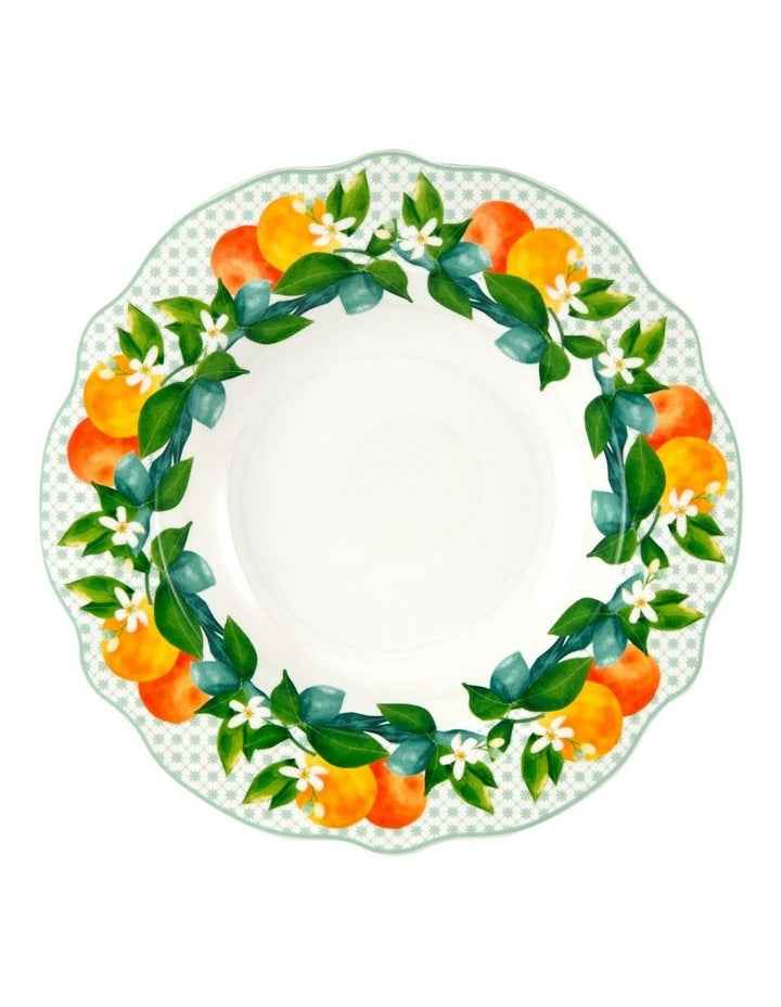 Jardino Scallop Rim Bowl 22cm in White