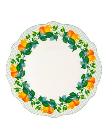 Jardino Scallop Rim Dinner Set 12 Piece Gift Boxed in White