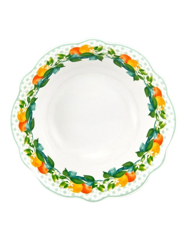 Jardino Scallop Bowl 15x4.5cm in White