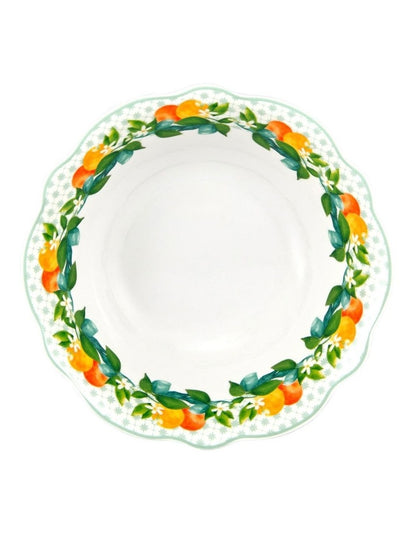 Jardino Scallop Bowl 15x4.5cm in White