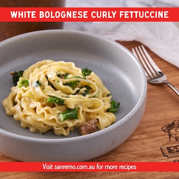San Remo Fettuccine Curly Pasta No 80 500g