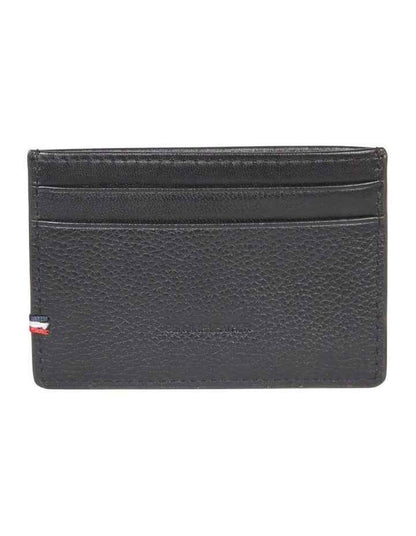 Leather Credit Card Holder & Bracelet Gift Set in Black