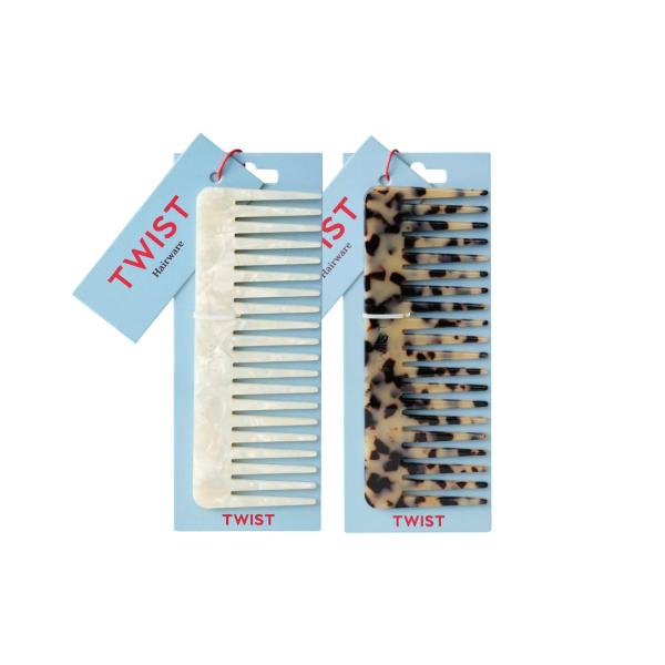TWIST DETANGLING COMB ASSORTED 1PACK