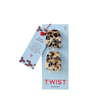 TWIST MIDI CLAW CLIP TORTOISESHELL 2 PACK