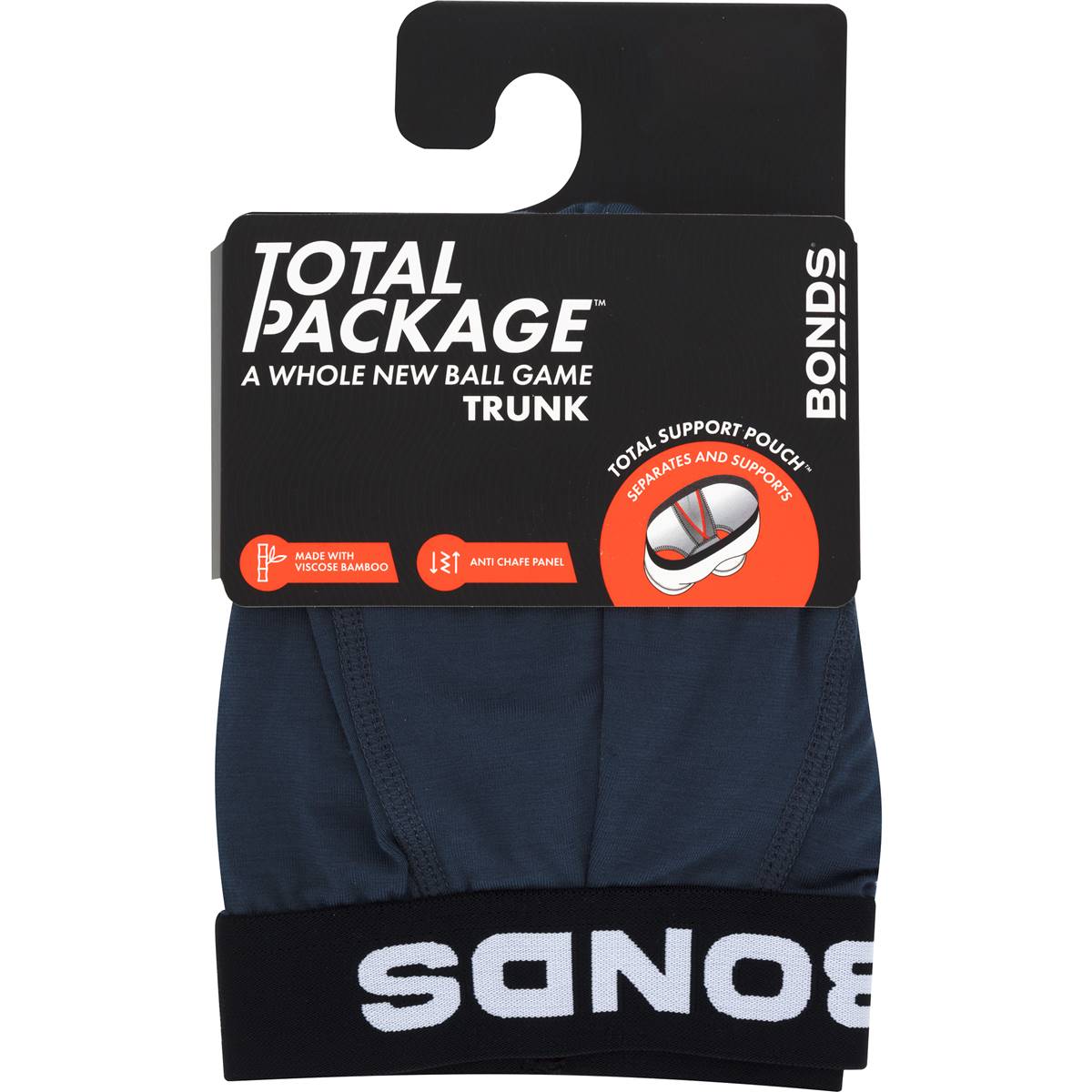 Bonds Mens Total Package Trunk Extra Large Each