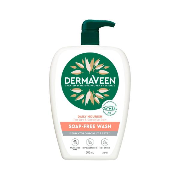 DERMAVEEN EVERYDAY SOAP FREE WASH 500ML