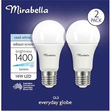 Mirabella Gls Es 14W1400L 4000K Cw 2 pack