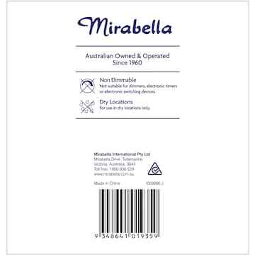 Mirabella Gls Es 14W1400L 4000K Cw 2 pack