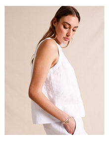2 Pack Stretch Bracelet in Gold/White