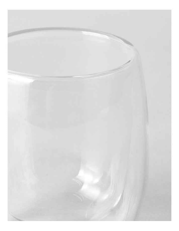 Double Wall Glass 250ml Set of 2 in Clear