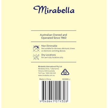 Mirabella LED GLS BC 14.0W 1500lm Warm White 2 pack