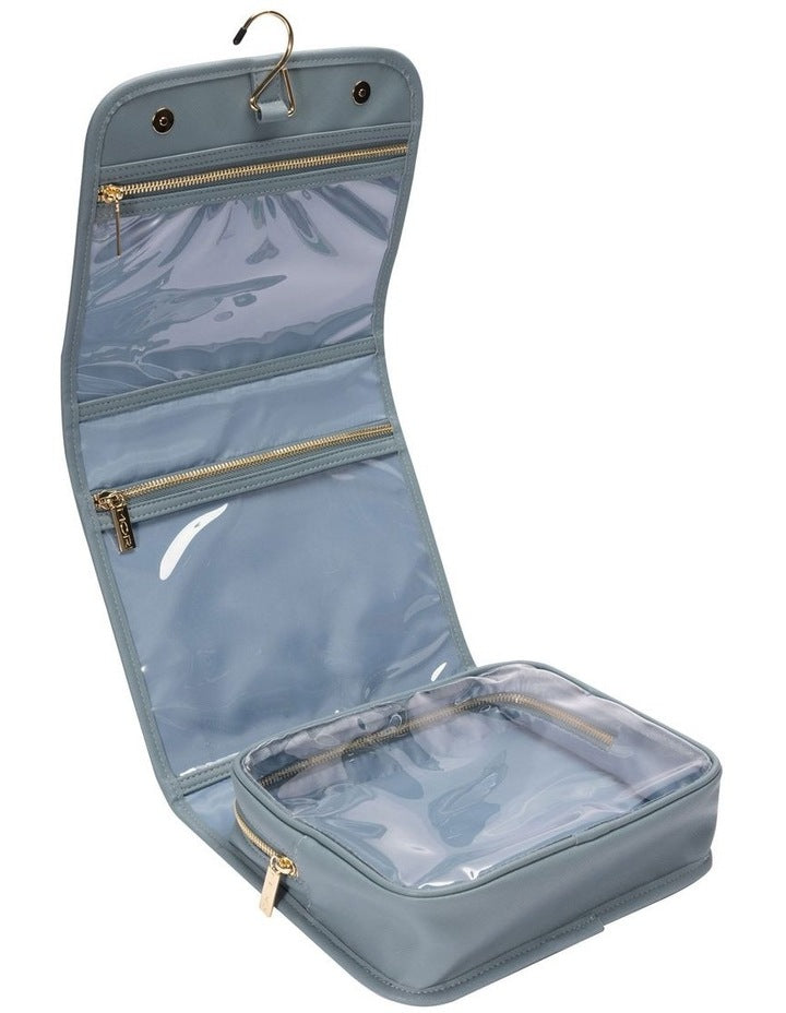 Destination Marseille Hanging Fold Out Case in Teal