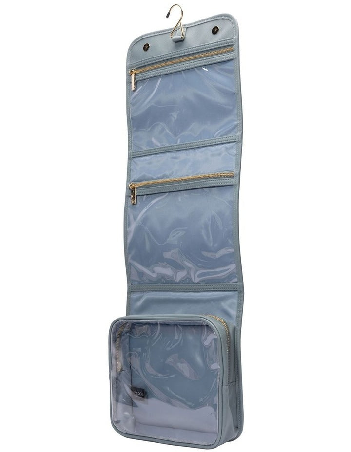 Destination Marseille Hanging Fold Out Case in Teal