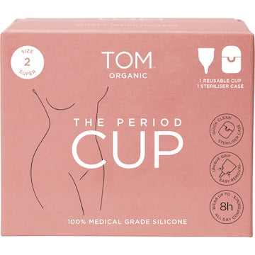 TOM Organic The Period Cup Size 2 Super each