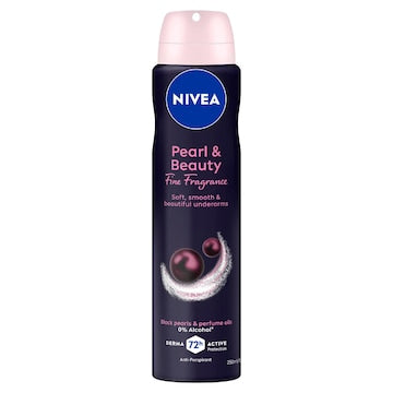 Nivea Black Pearl & Beauty Antiperspirant Deodorant 250mL