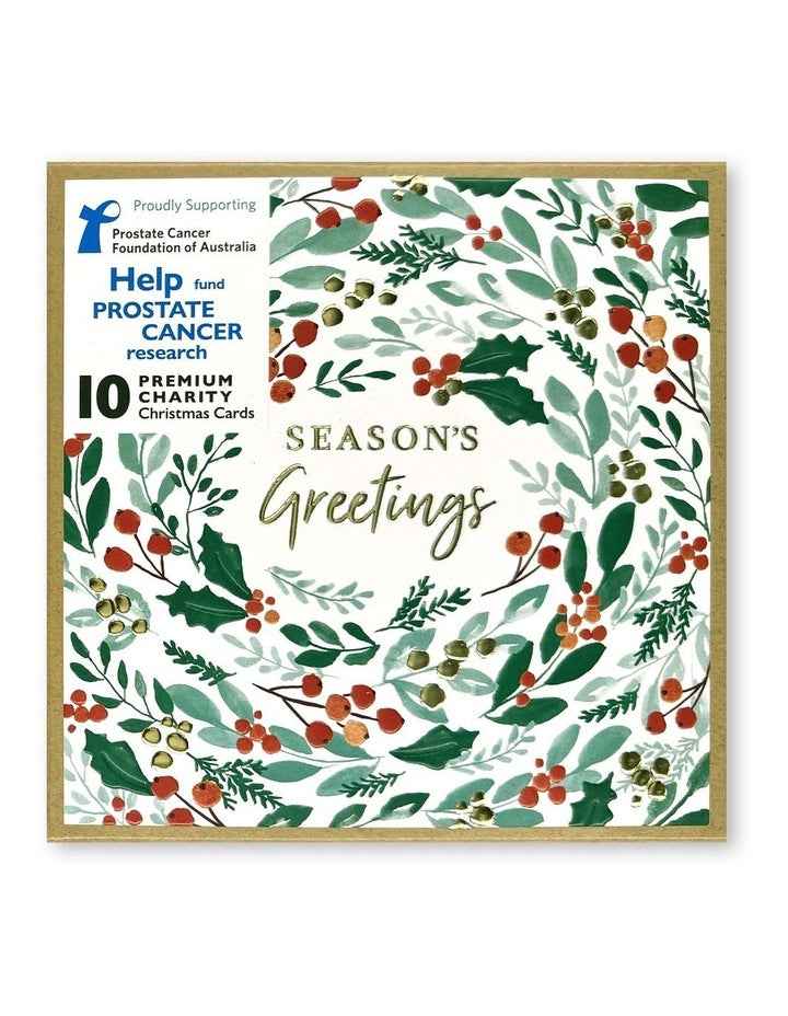 Christmas Boxed Cards - Holly Berry in Multi