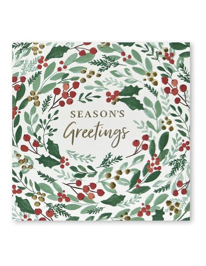 Christmas Boxed Cards - Holly Berry in Multi